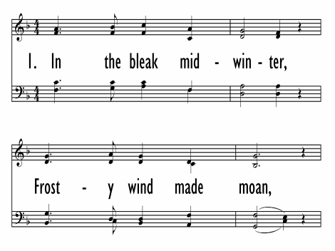 In the Bleak Midwinter | Hymnary.org